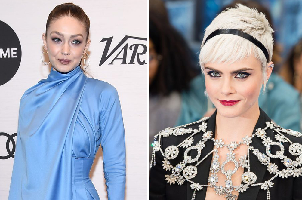 The Big Lead & The Cheat Sheet Gigi Hadid and Cara Delevingne round up the top three.